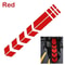 Motorcycle Arrow Reflective Stickers Safety Fender Decals Waterproof Warning Tape 4