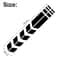 Motorcycle Arrow Reflective Stickers Safety Fender Decals Waterproof Warning Tape 7
