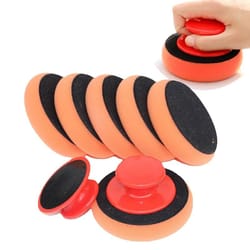 car waxing sponge with handle polishing pad for easy car cleaning and shine