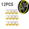 Glow In The Dark Tire Valve Caps Fluorescent Wheel Caps For Cars And Motorcycles 3
