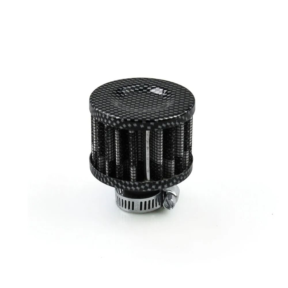 12 Mm Universal Mini Breather Air Filter High Flow Crankcase Vent For Cars And Motorcycles 0