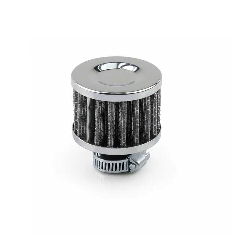 12 Mm Universal Mini Breather Air Filter High Flow Crankcase Vent For Cars And Motorcycles 1
