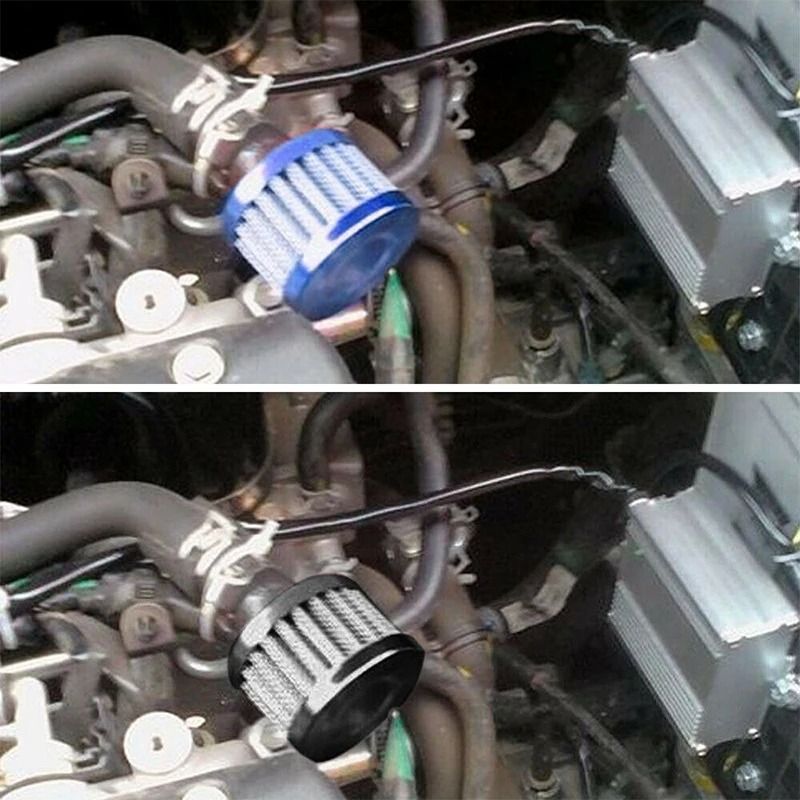 12 Mm Universal Mini Breather Air Filter High Flow Crankcase Vent For Cars And Motorcycles 6
