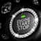 Crystal Rhinestone Engine Start Button Ring Car Interior Bling Decoration 11