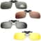 Polarized Clip On Sunglasses UV400 Night Vision Glasses For Driving And Outdoor Use 0