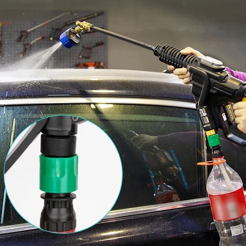 High Pressure Washer Bottle Adapter Quick Connect For Cordless Washer Guns 5