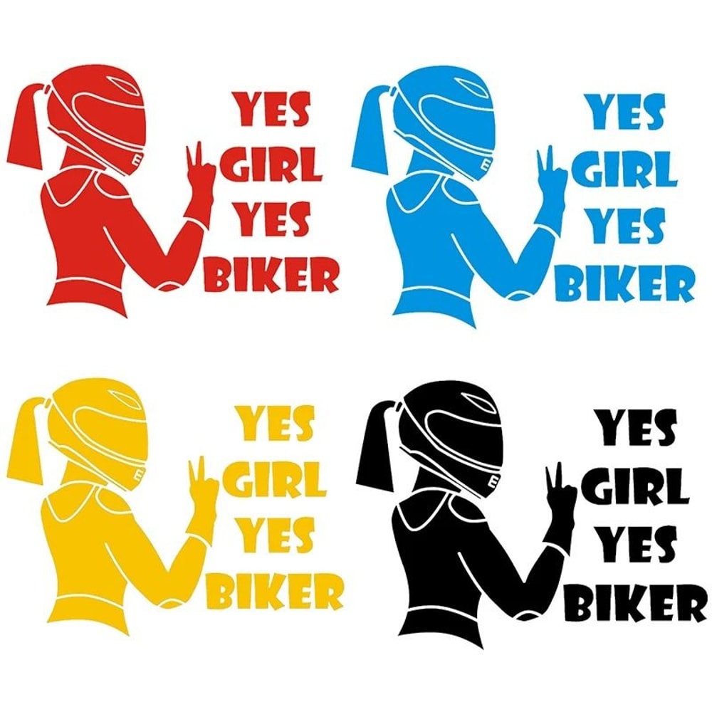 Respect Biker 3D Vinyl Motorcycle Sticker Weatherproof Moto Decal 7