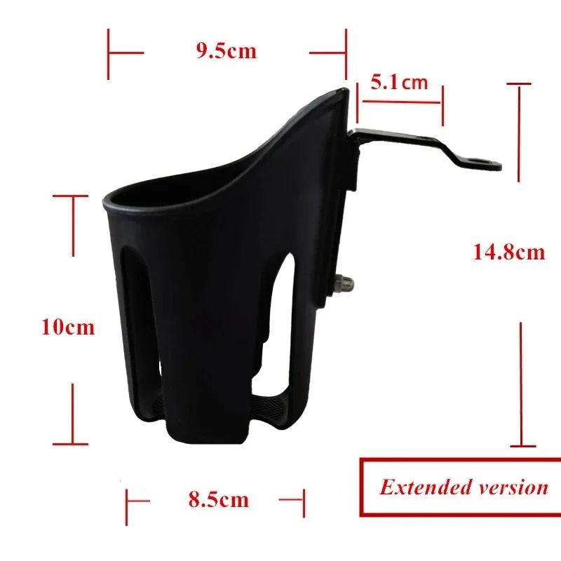Universal Motorcycle Cup Holder Handlebar Drink Bottle Mount 2