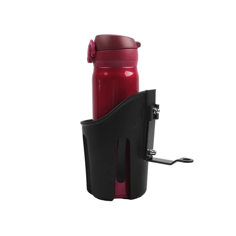 Universal Motorcycle Cup Holder Handlebar Drink Bottle Mount 4