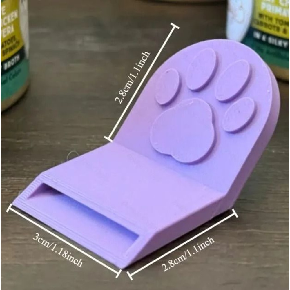 Ergonomic Pet Food Can Opener Easy Grip Non Slip Tool For Cat And Dog Food 3