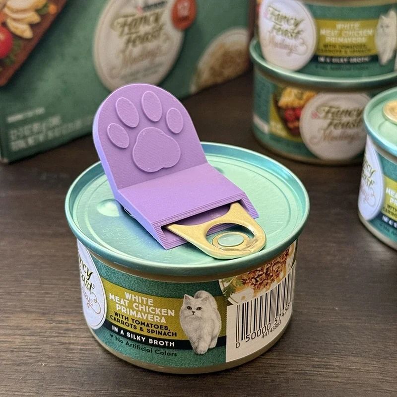 Ergonomic Pet Food Can Opener Easy Grip Non Slip Tool For Cat And Dog Food 8