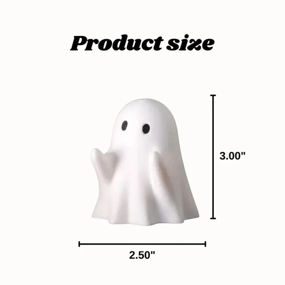 Funny Ghost Pen Holder Spooky Desk Organizer Pencil Stand 2