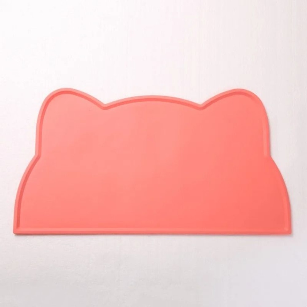 Silicone Pet Feeding Mat Waterproof Non Slip Food Bowl Mat 1