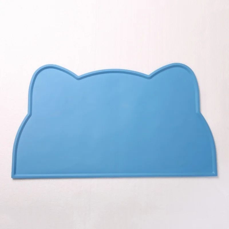 Silicone Pet Feeding Mat Waterproof Non Slip Food Bowl Mat 2