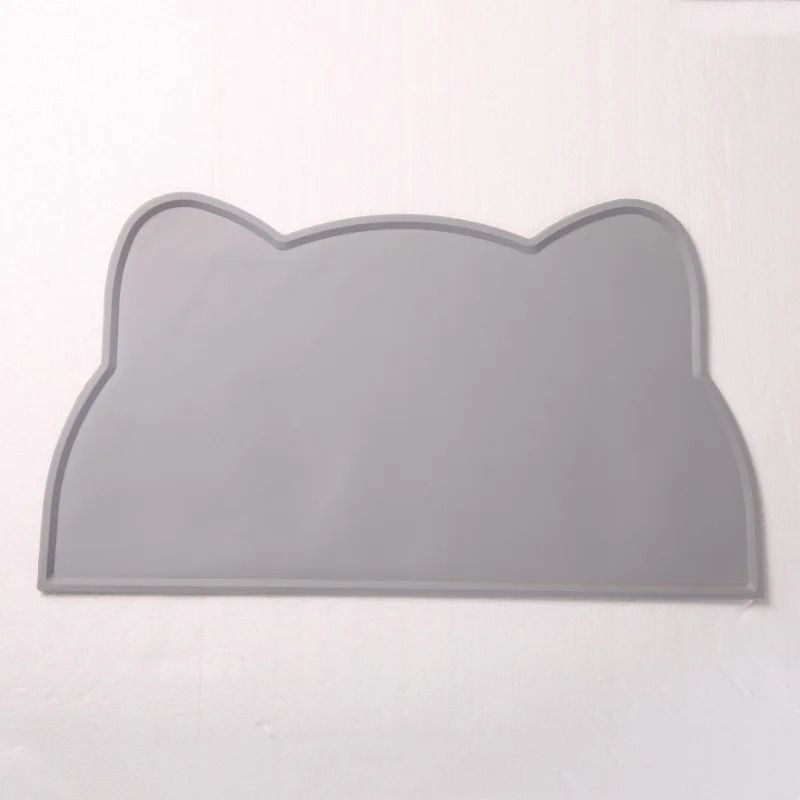 Silicone Pet Feeding Mat Waterproof Non Slip Food Bowl Mat 3