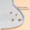 Silicone Pet Feeding Mat Waterproof Non Slip Food Bowl Mat 6