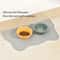 Silicone Pet Feeding Mat Waterproof Non Slip Food Bowl Mat 7