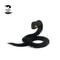 3D Printed Articulated Snake Figure Bush Viper Dragon Toy 3