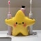 Cute Star Toothbrush Holder With Toothpaste Shelf Bathroom Organizer 0