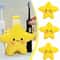 Cute Star Toothbrush Holder With Toothpaste Shelf Bathroom Organizer 6