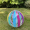 106 Inch Transparent Striped Inflatable Beach Ball For Pool And Party Fun 5