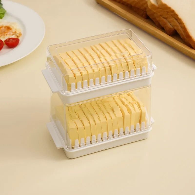 Butter Cutting Storage Box With Slicer For Refrigerator Organization 4