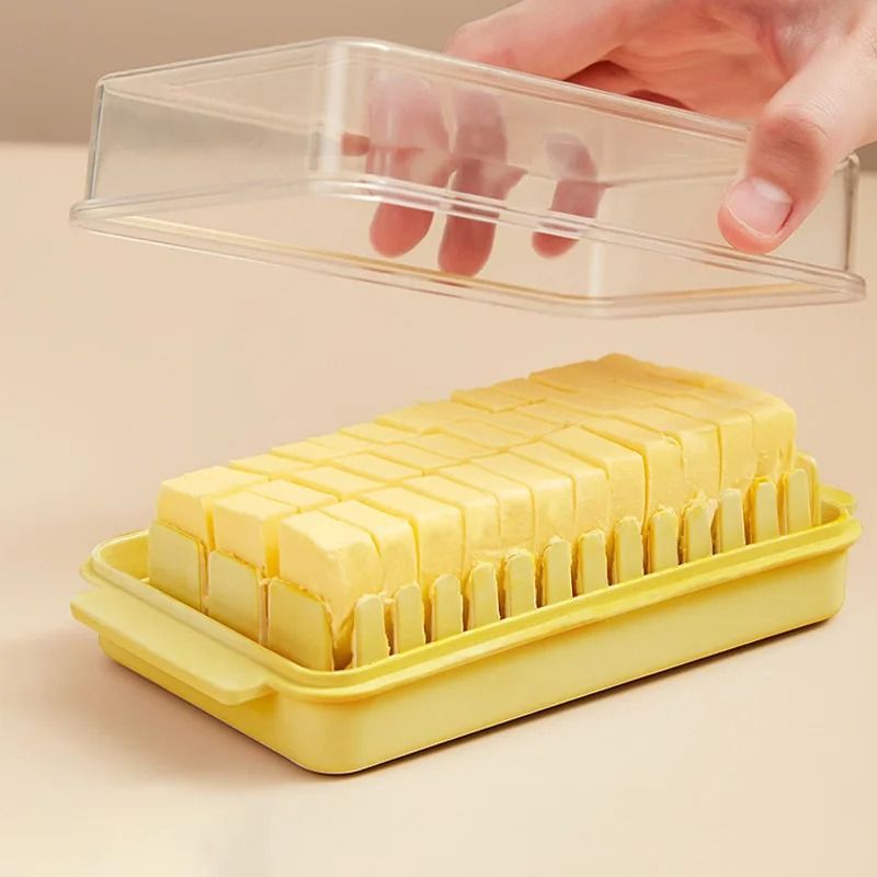 Butter Cutting Storage Box With Slicer For Refrigerator Organization 10