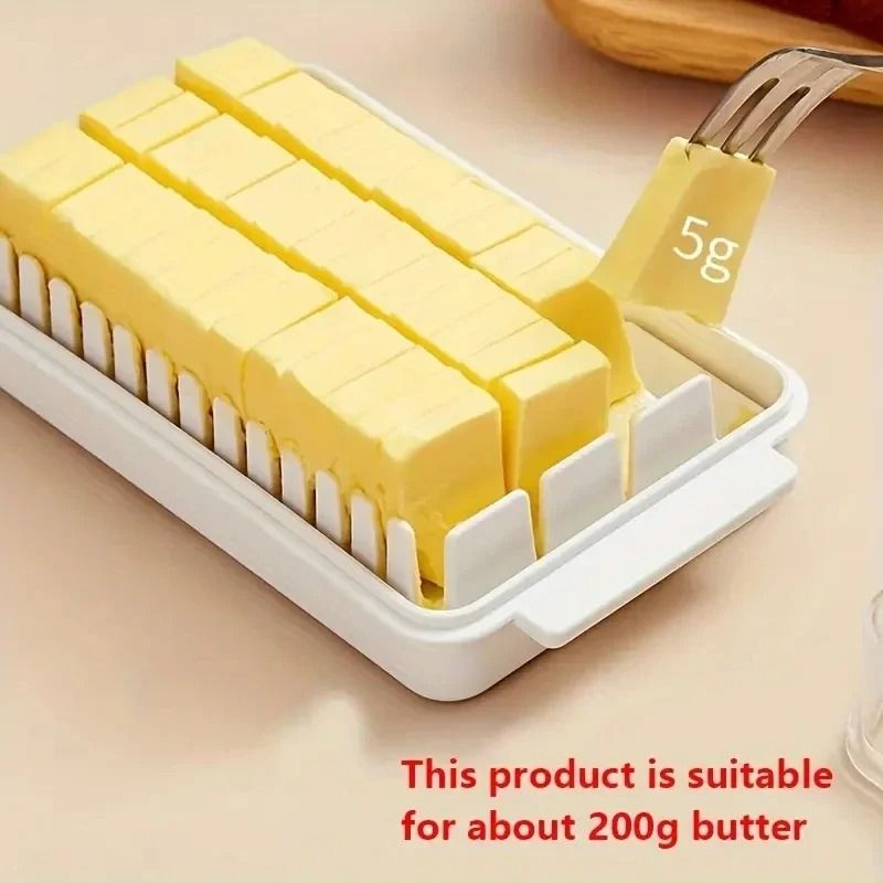 Butter Cutting Storage Box With Slicer For Refrigerator Organization 6
