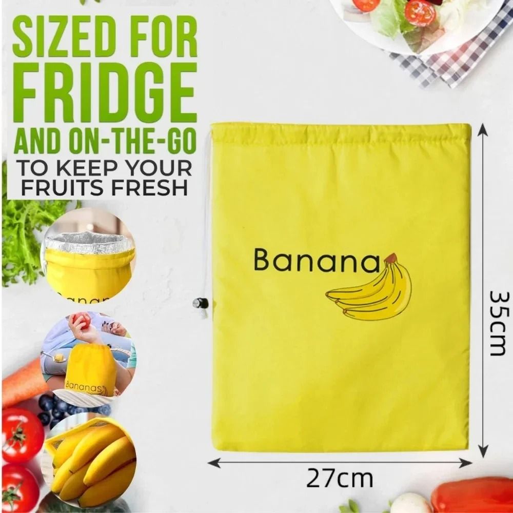 Reusable Banana Storage Bag For Fresh Fruit And Food Preservation 9