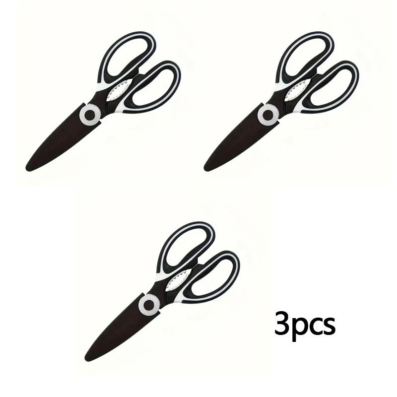 Stainless Steel Kitchen Scissors For Chicken Bone And Food Prep 2