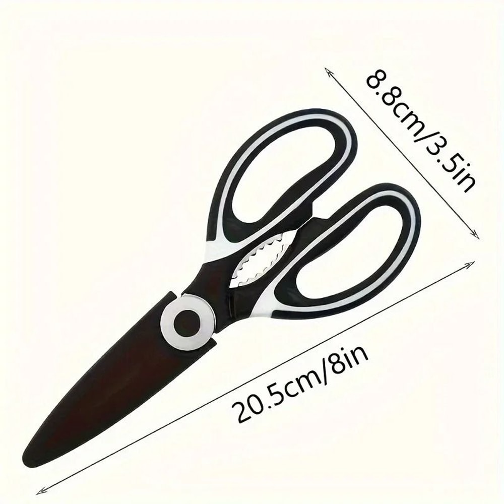 Stainless Steel Kitchen Scissors For Chicken Bone And Food Prep 3
