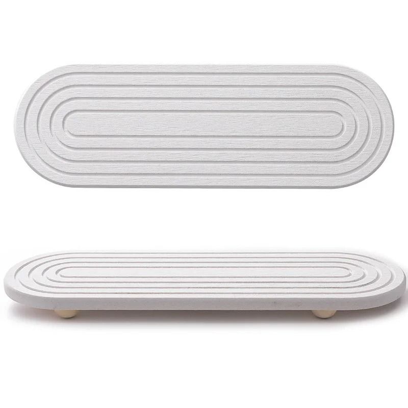 Diatom Mud Sink Tray Quick Dry Absorbent Draining Board 1
