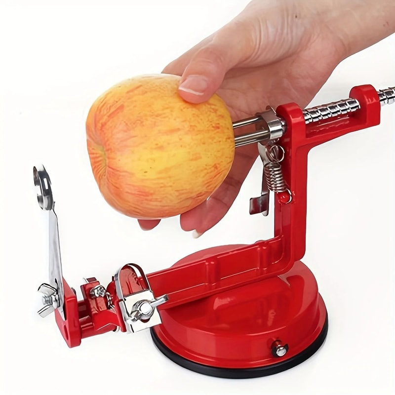Manual 3 In 1 Apple Peeler Cranker For Fruit And Potato Prep 1