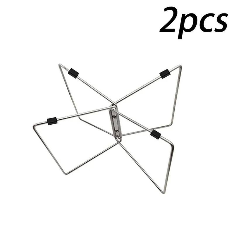 Foldable Camping Cooler Box Stand Outdoor Storage Support Shelf 2