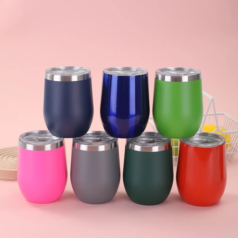 12oz Stainless Steel Insulated Tumbler Cup For Hot And Cold Drinks 4