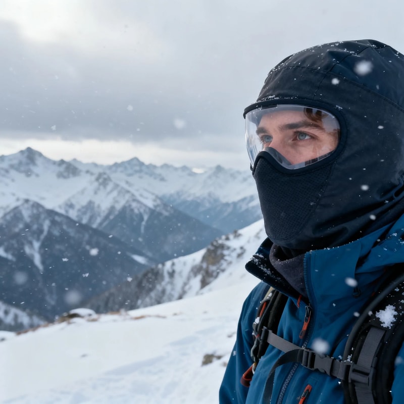 Winter Full Face Fleece Mask Windproof Cold Weather Balaclava 3