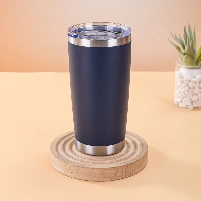 20 Oz Stainless Steel Thermal Water Bottle Vacuum Insulated For Hot And Cold Drinks 2