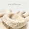 Beige Touchscreen Winter Gloves With Plush Lining For Cold Weather 6