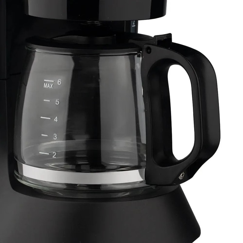 Compact Electric Drip Coffee Maker With Reusable Filter And Hot Plate 1