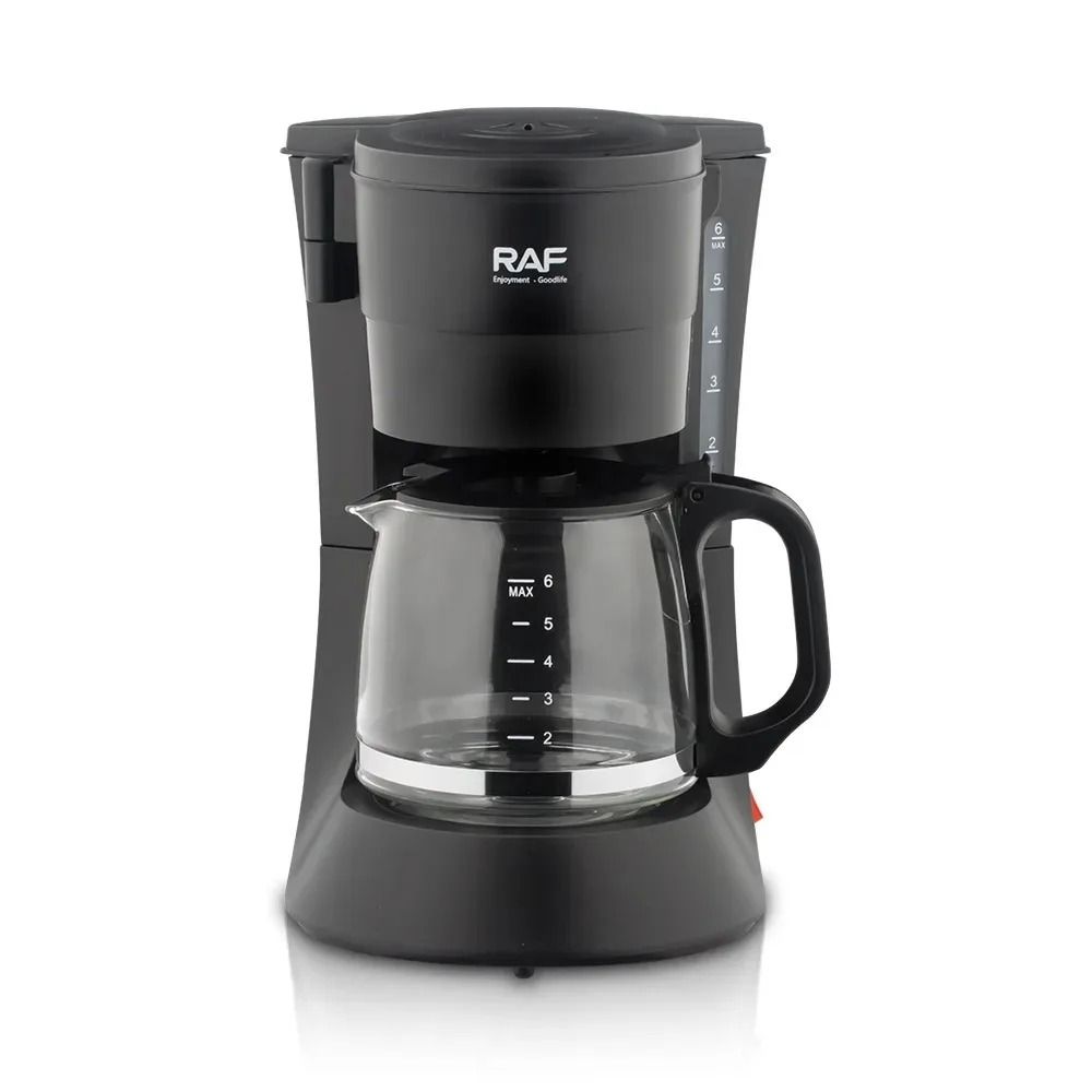 Compact Electric Drip Coffee Maker With Reusable Filter And Hot Plate 2