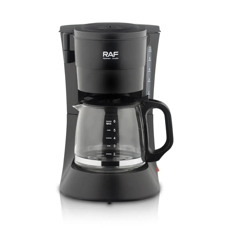 Compact Electric Drip Coffee Maker With Reusable Filter And Hot Plate 2