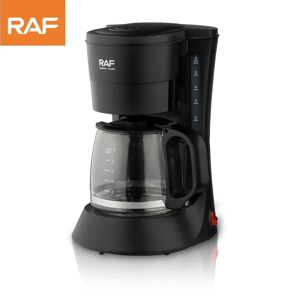 Compact Electric Drip Coffee Maker With Reusable Filter And Hot Plate 4