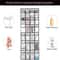 Over The Door Shoe Organizer With 24 Large Mesh Pockets 5