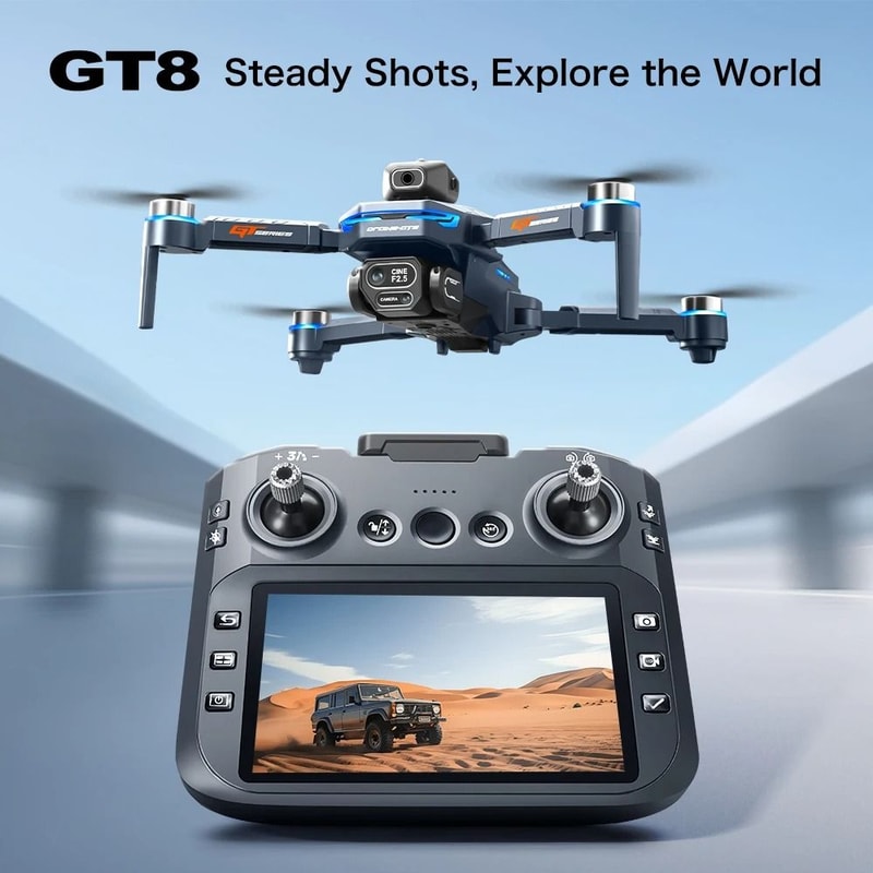 GT8 HD Aerial Photography Drone With Obstacle Avoidance And Screen Remote 5
