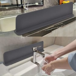 silicone sink splash guard baffle for faucet water protection