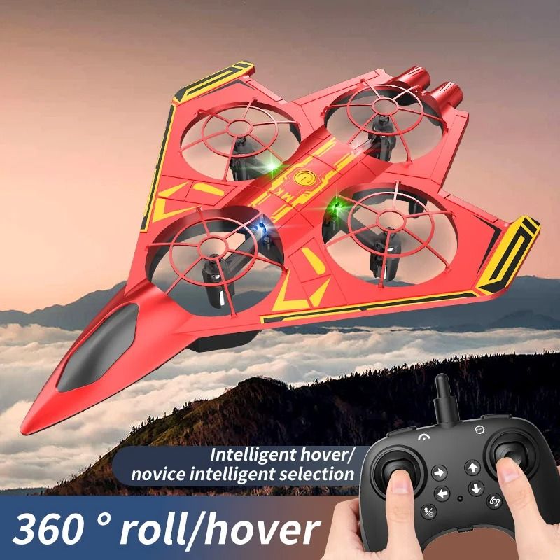 S12 Stunt Remote Control Aircraft Four Axis Fighter Drone 6