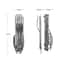Foldable EDC Camping Utensil Set With Knife Fork And Spoon 5