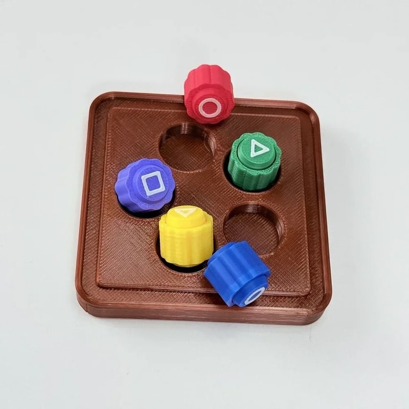 Korean Gonggi Jack Stone Game Set For Hand Eye Coordination And Stress Relief 4