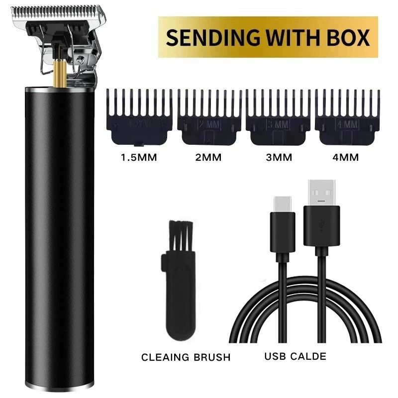 T9 Vintage Electric Hair Clipper Rechargeable Professional Hair Trimmer 3