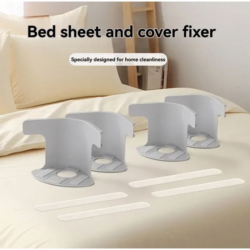 Heavy Duty Bed Sheet Grippers Set Of 4 For Secure Corner Fit 4